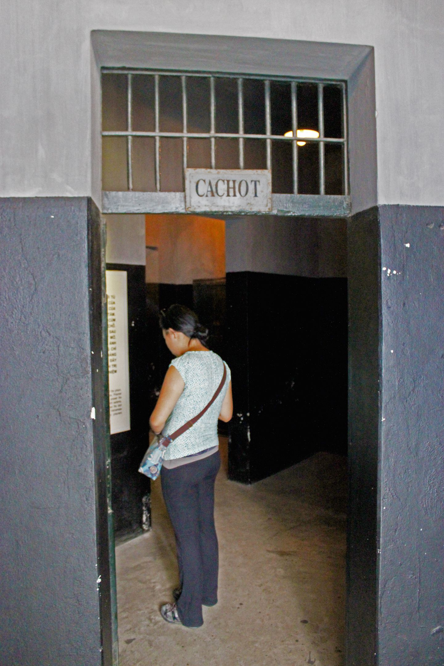 Julie at Hoa Lo Prison