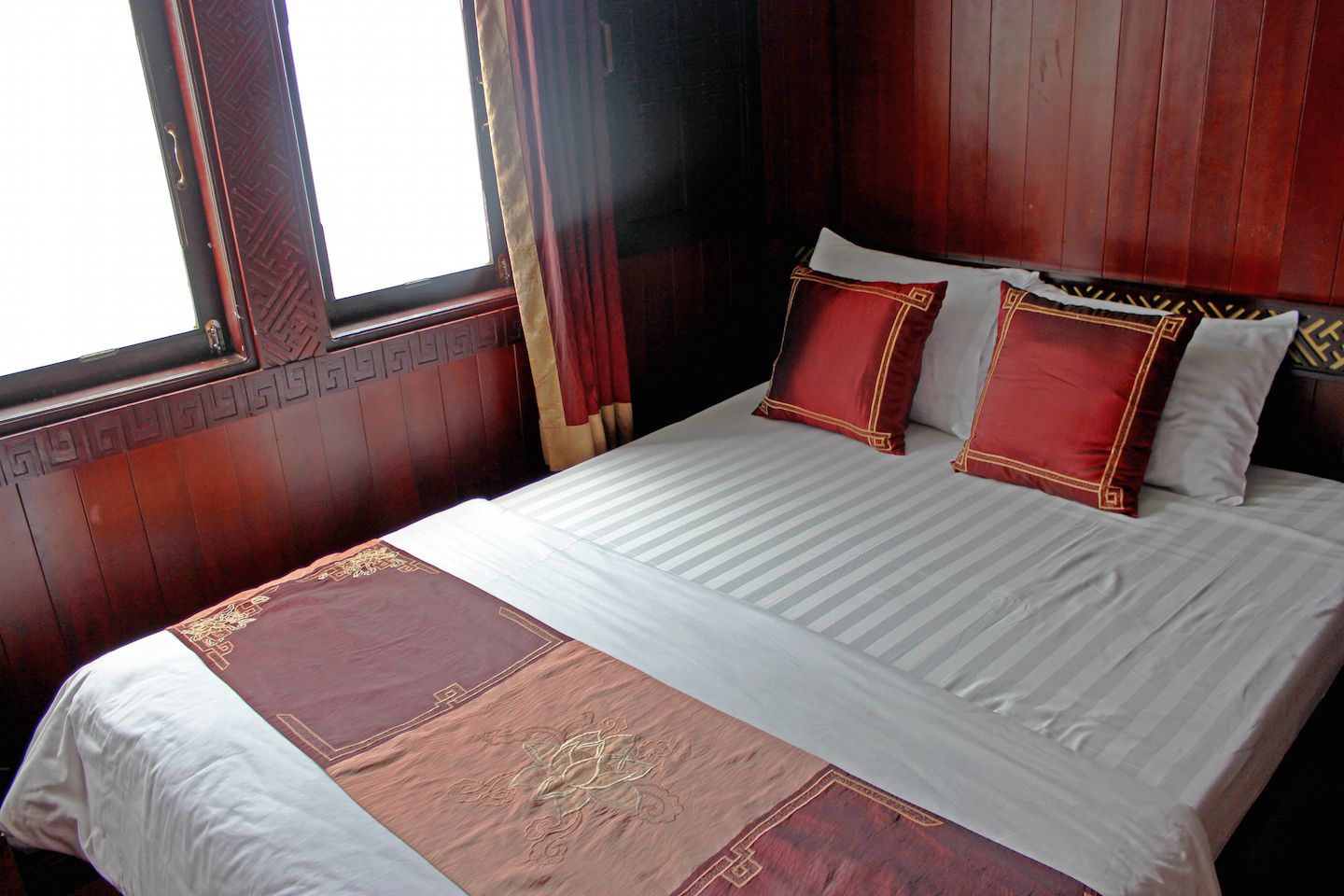 Our room on the boat