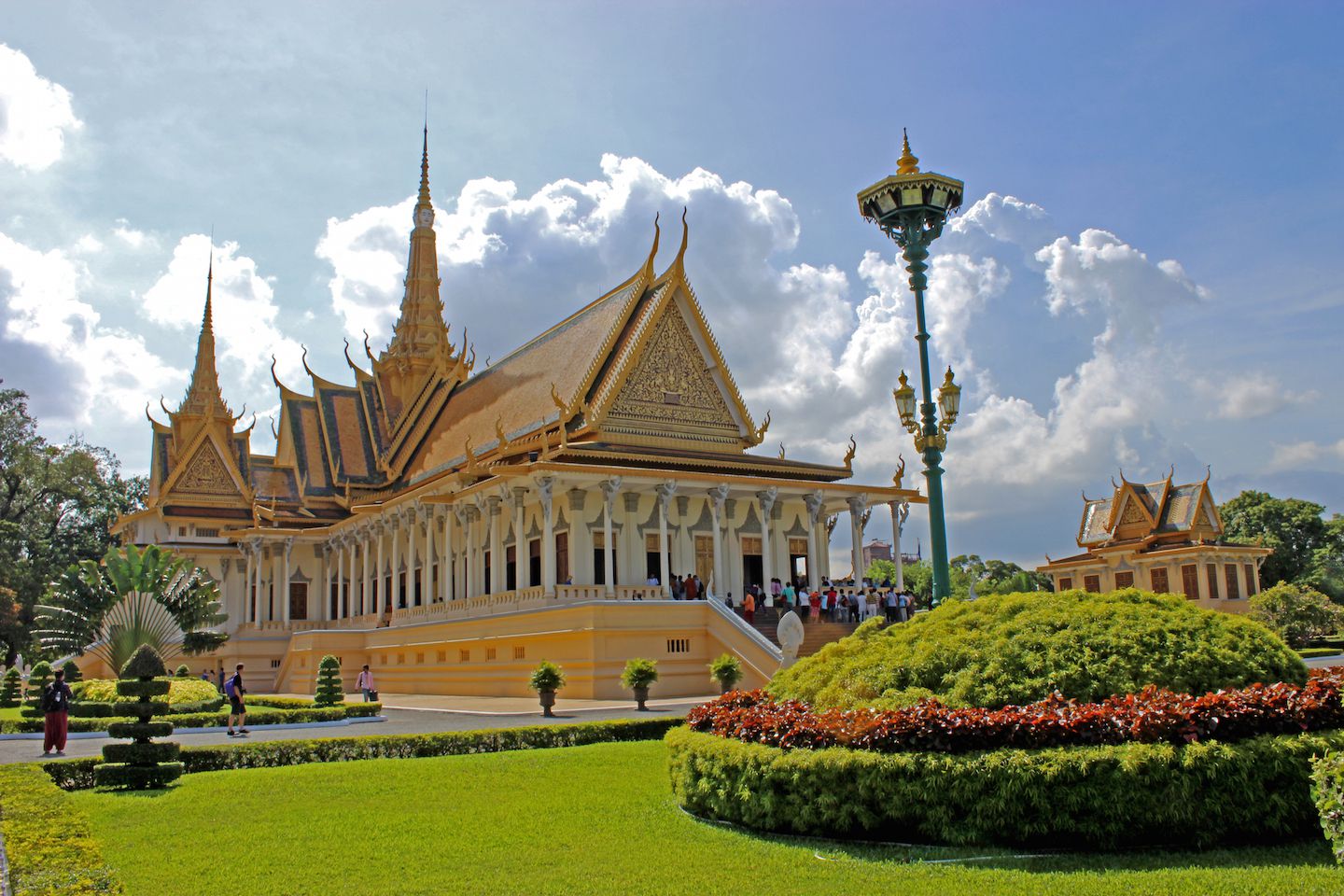 Throne Hall at the Royal Palace in Phnom Penh