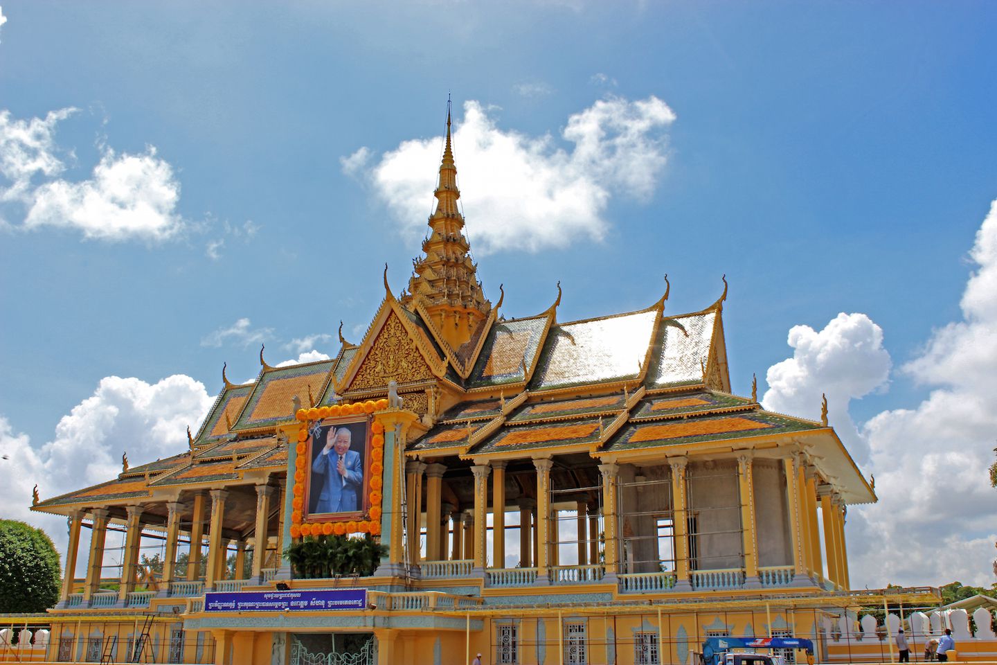 Victory Gate at the Royal Palace in Phnom Penh