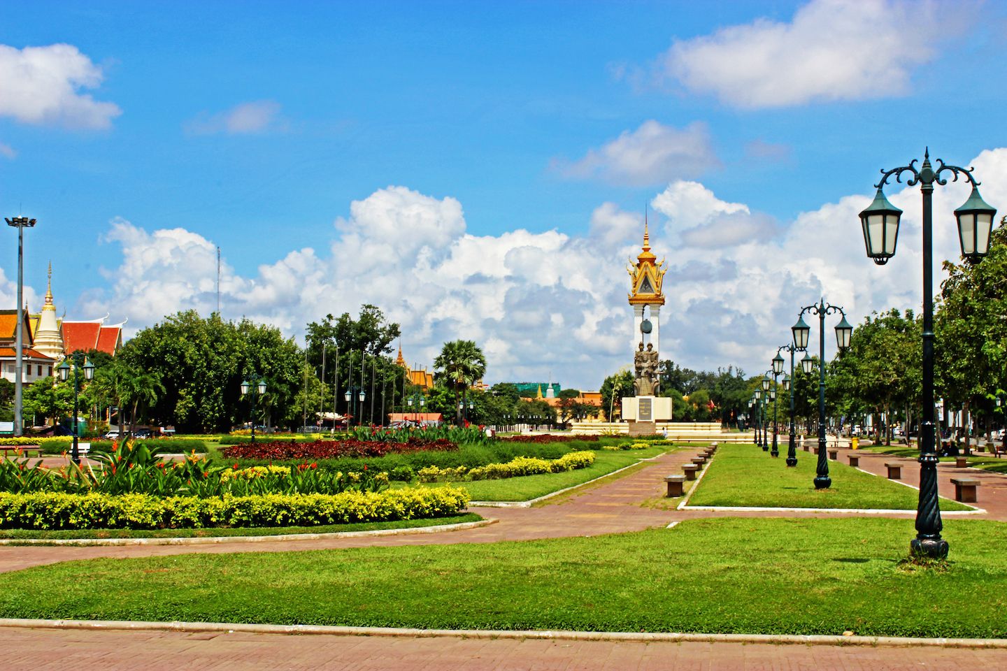 Wat Bottom Park in Phnom Penh