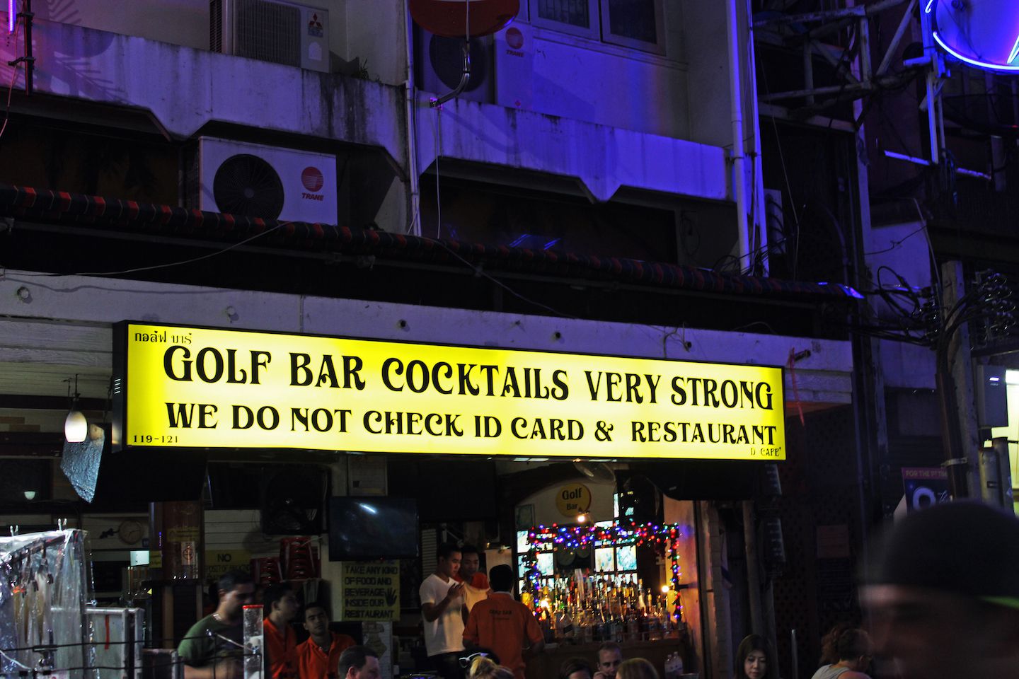 Bar in Khao San Road