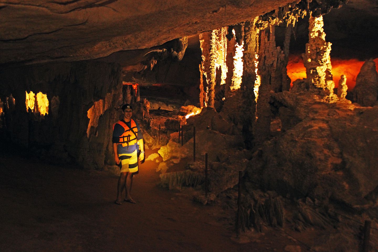 Carlos in Konglor Cave, Laos