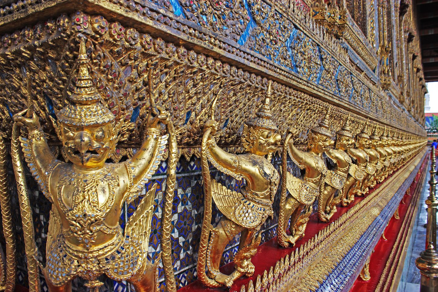 Garudas at Wat Phra Kaew in Bangkok