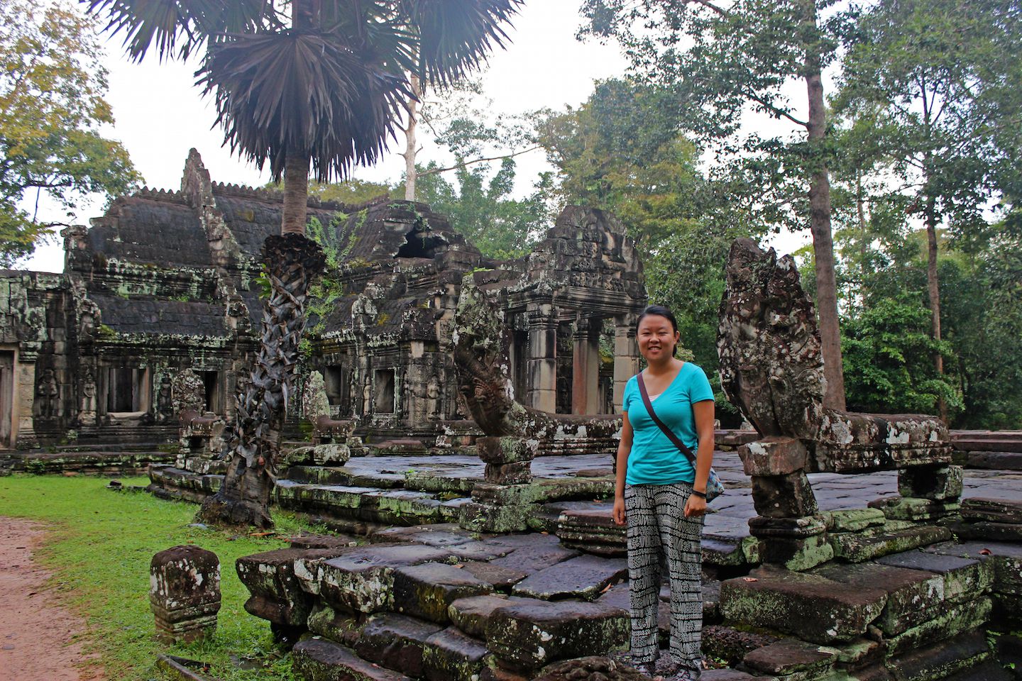 Julie at Banteay Kdei in east Angkor