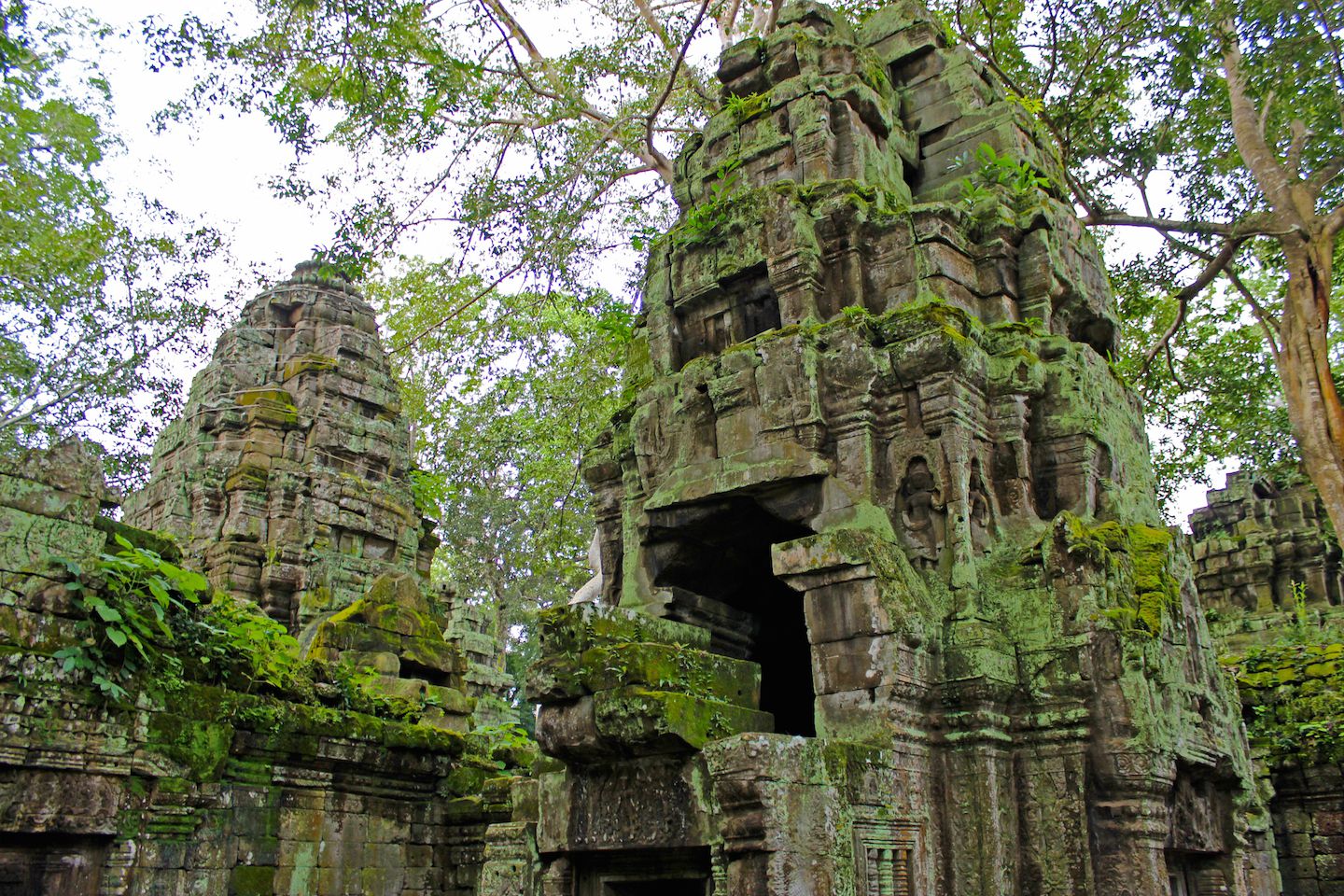Towers in Ta Prohm