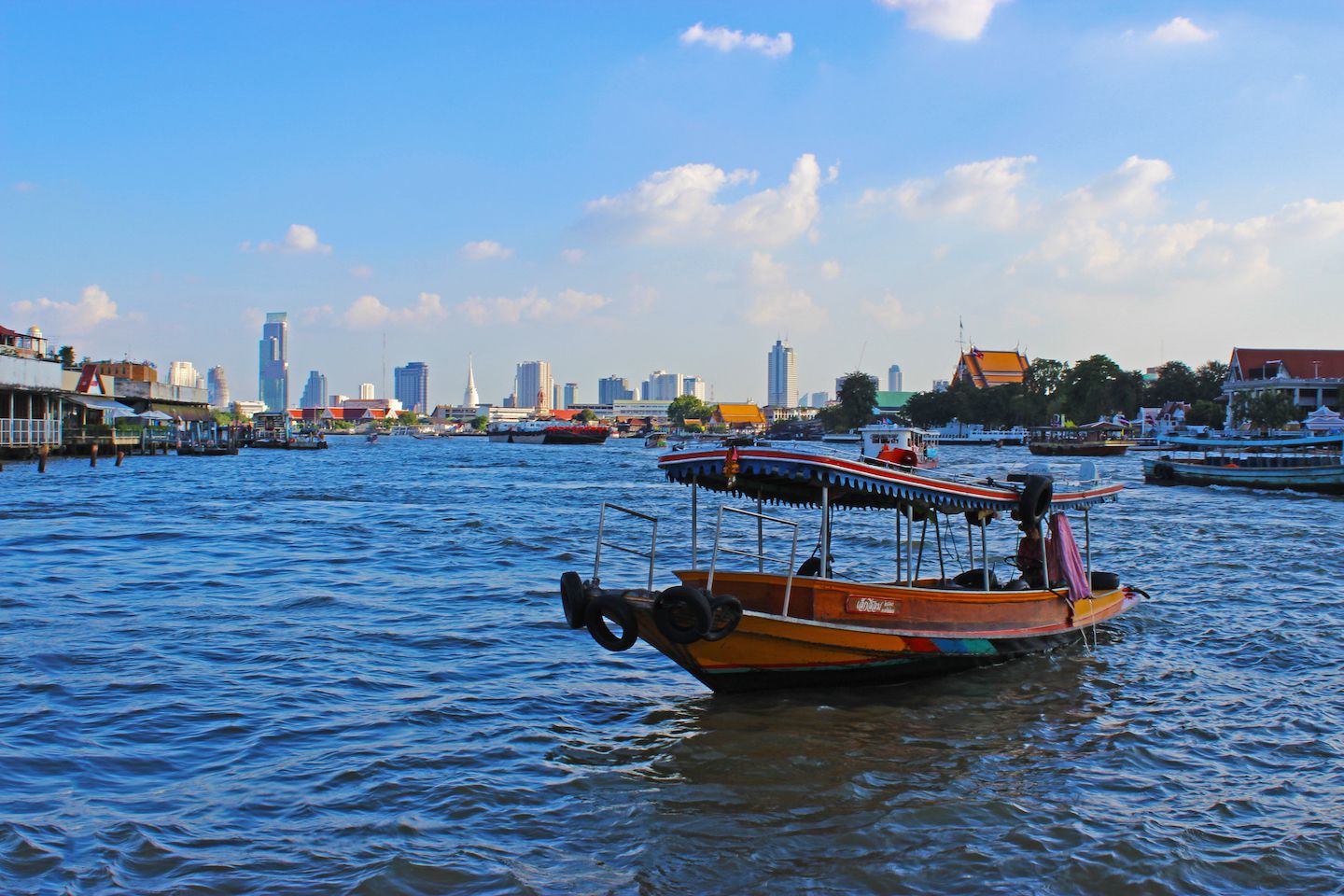 View of Bangkok's skyline