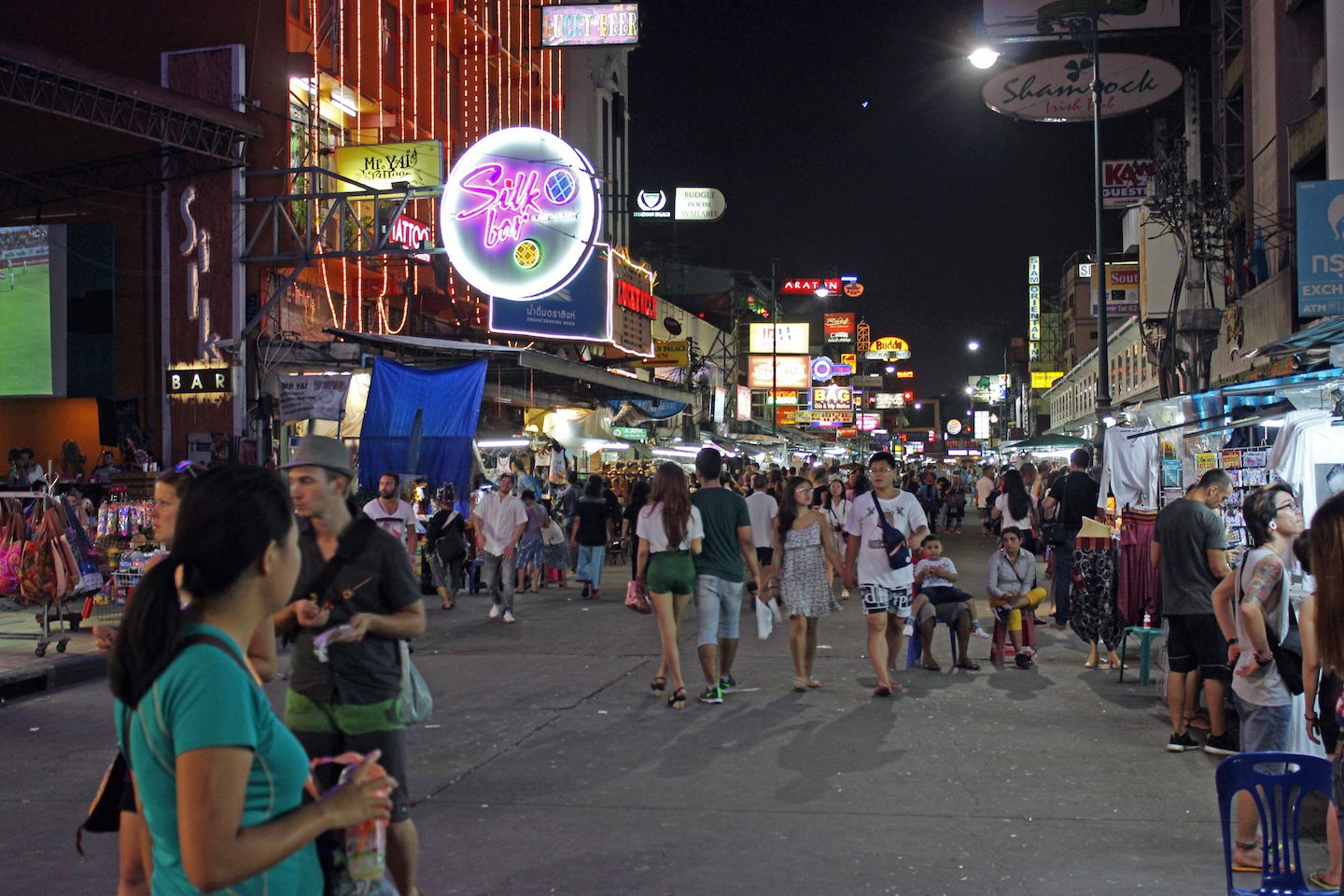 View of Khao San Road