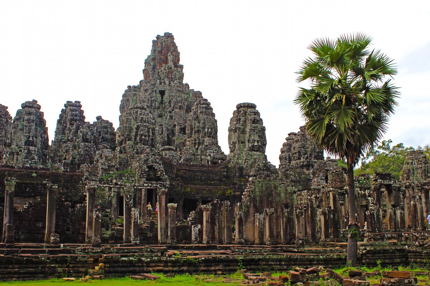View of the Bayon