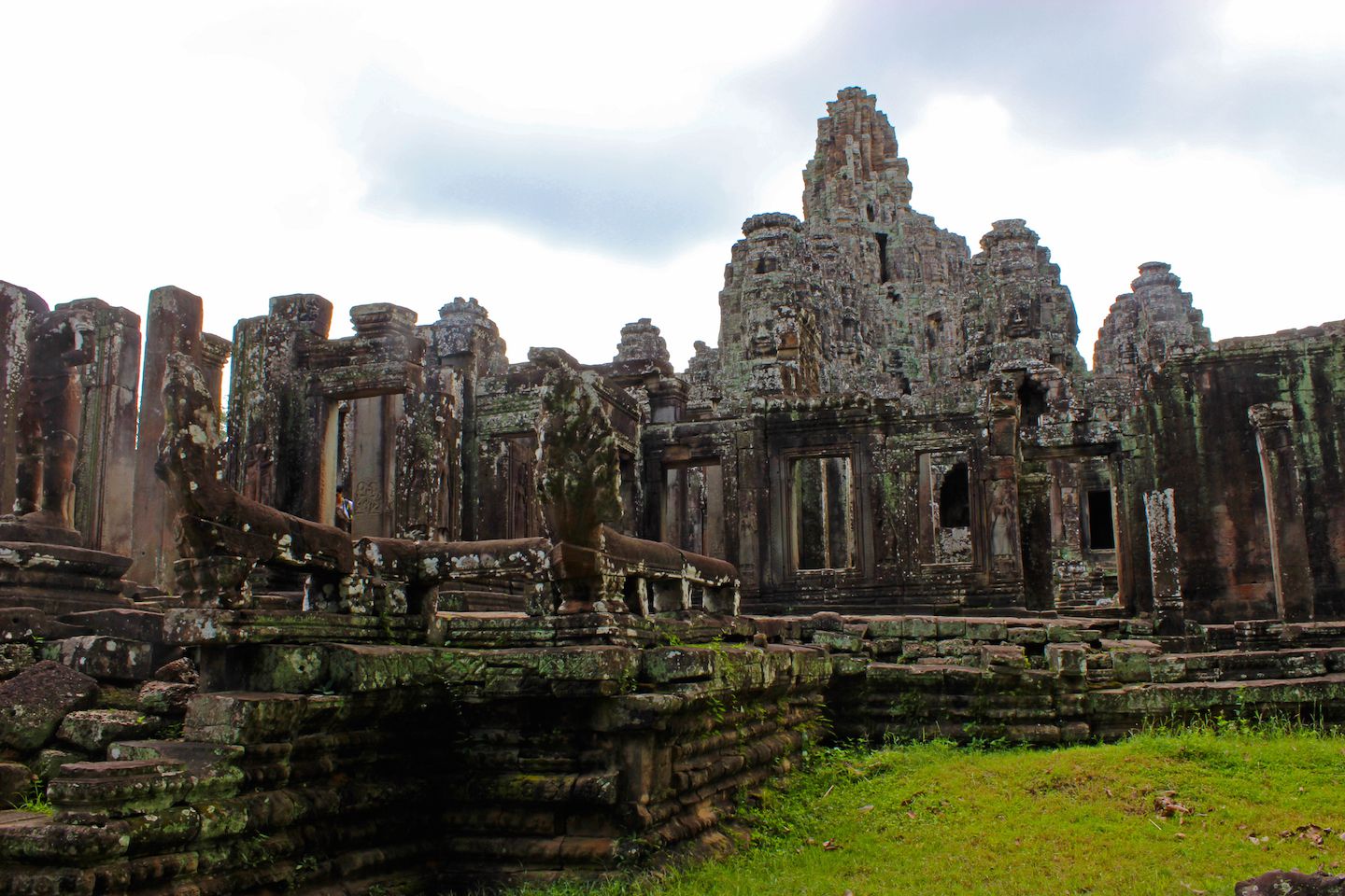 View of the entrance to the Bayon