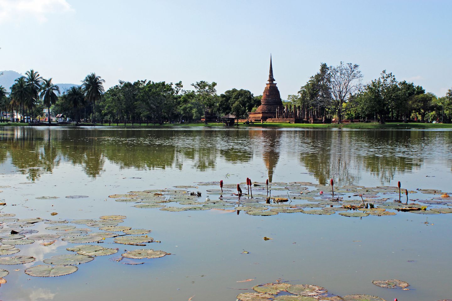 View of Wat Sa Si