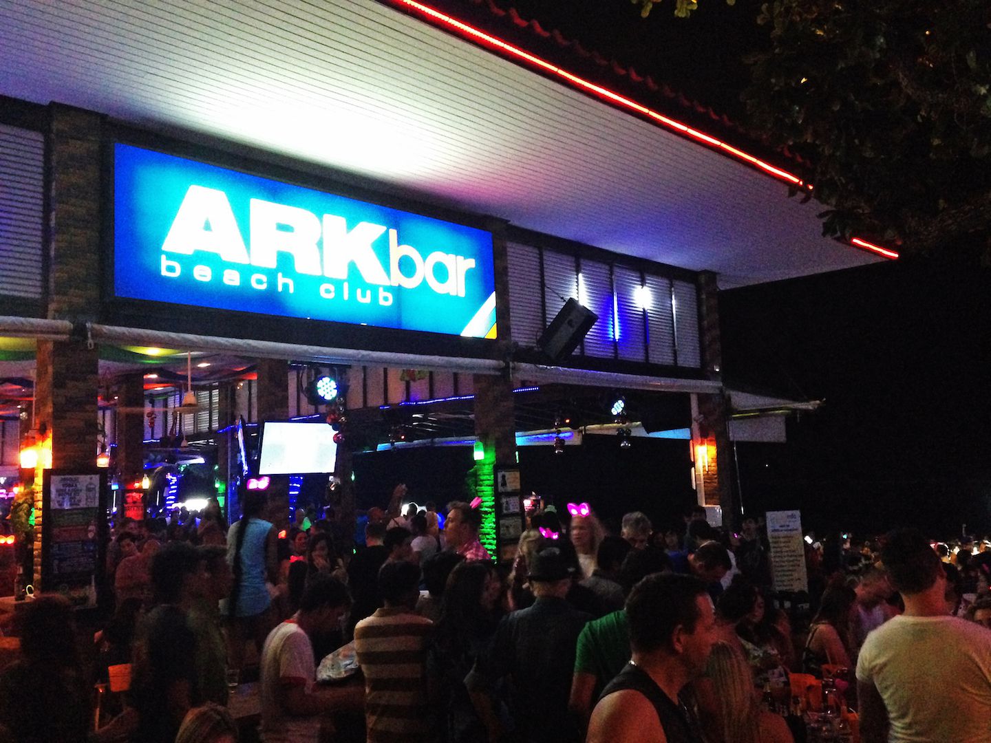 Ark bar was a blast to welcome 2015, Koh Samui, Thailand