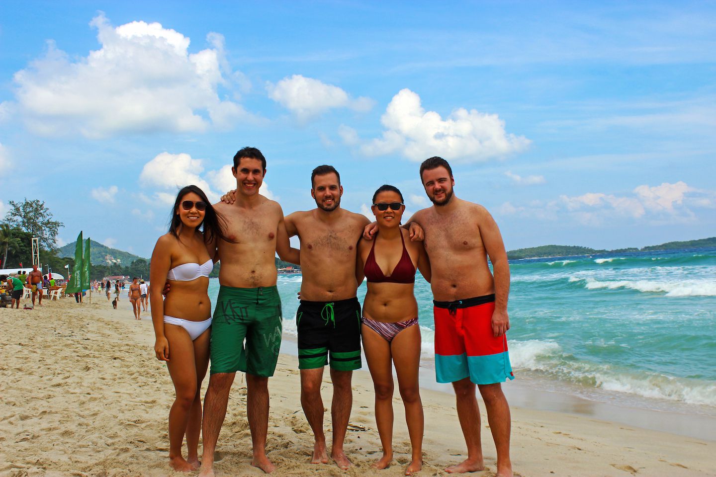 The company couldn't have been better, Chaweng Beach, Koh Samui, Thailand