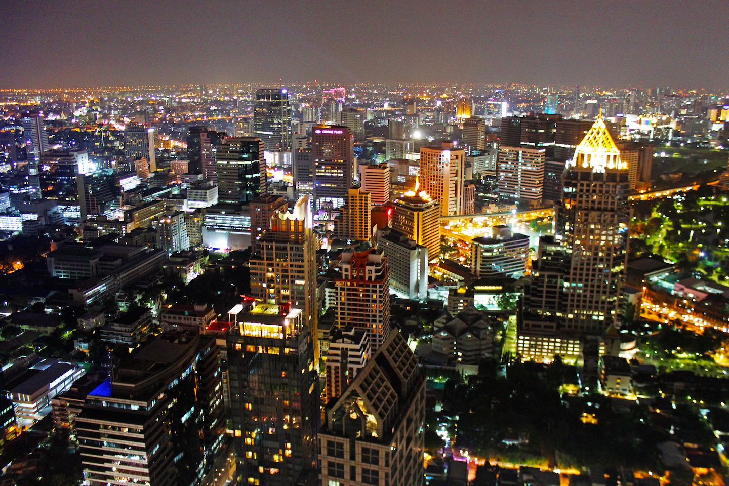 View of Bangkok from the Vertigo Moon Bar, Thailand