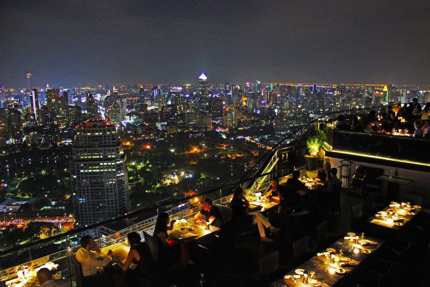 View of the Vertigo Restaurant, Bangkok, Thailand