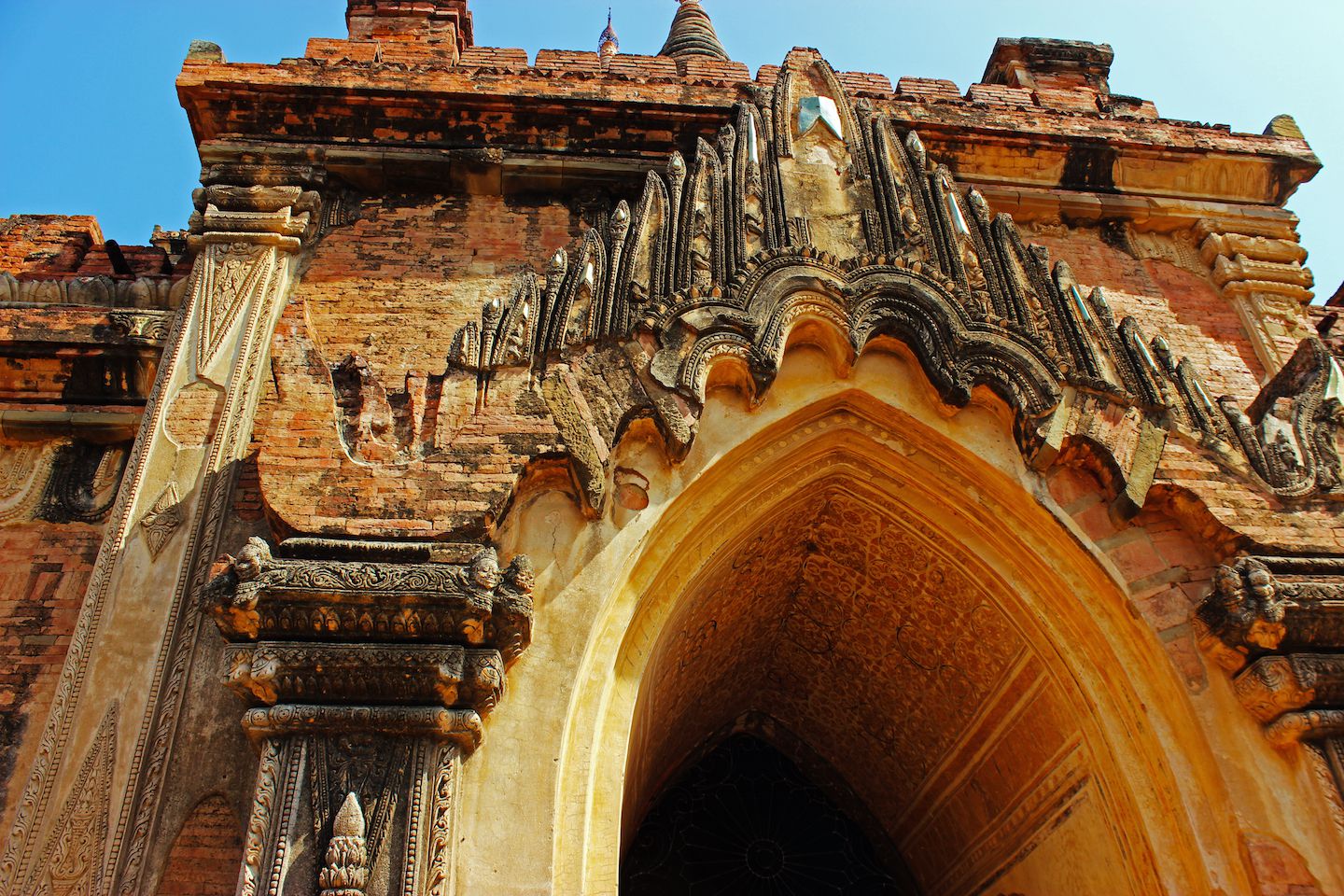 Entrance at Dhammayangyi Temple in Bagan, Myanmar