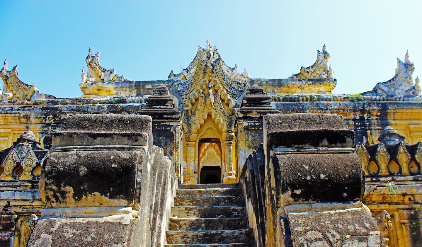 Mahar Aung Mye Bon San Monastery, Inwa, Myanmar