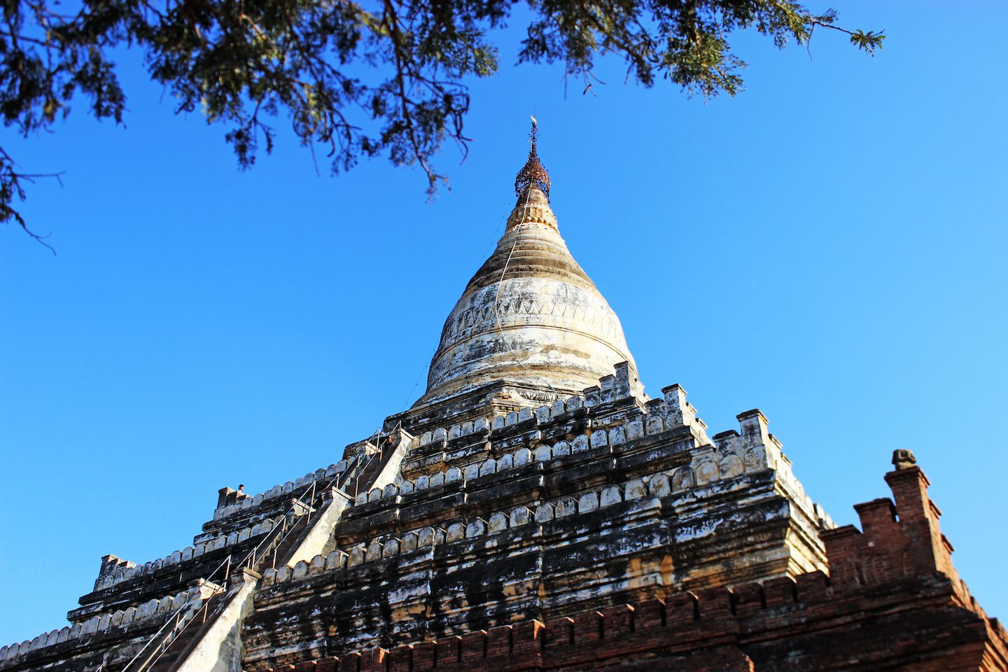 Schwesandaw Temple in Bagan, Myanmar