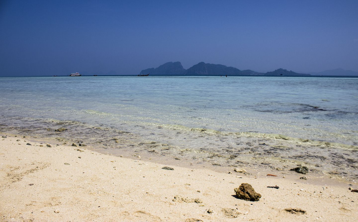 View of the idyllic beach on Koh Kradan, Thailand