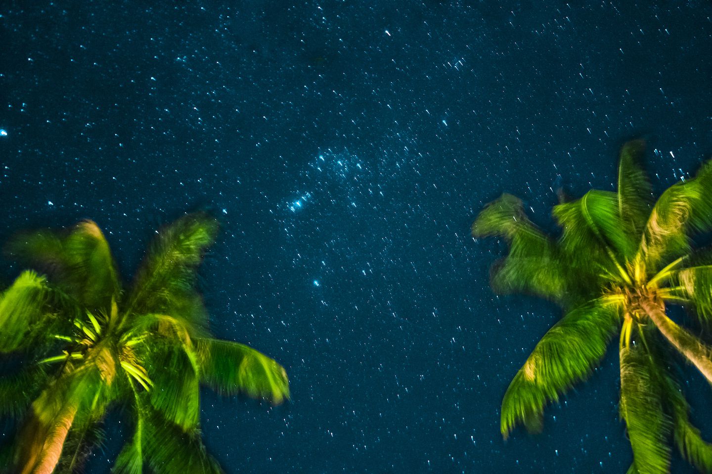 Stars on the skies of Koh Muk, Thailand