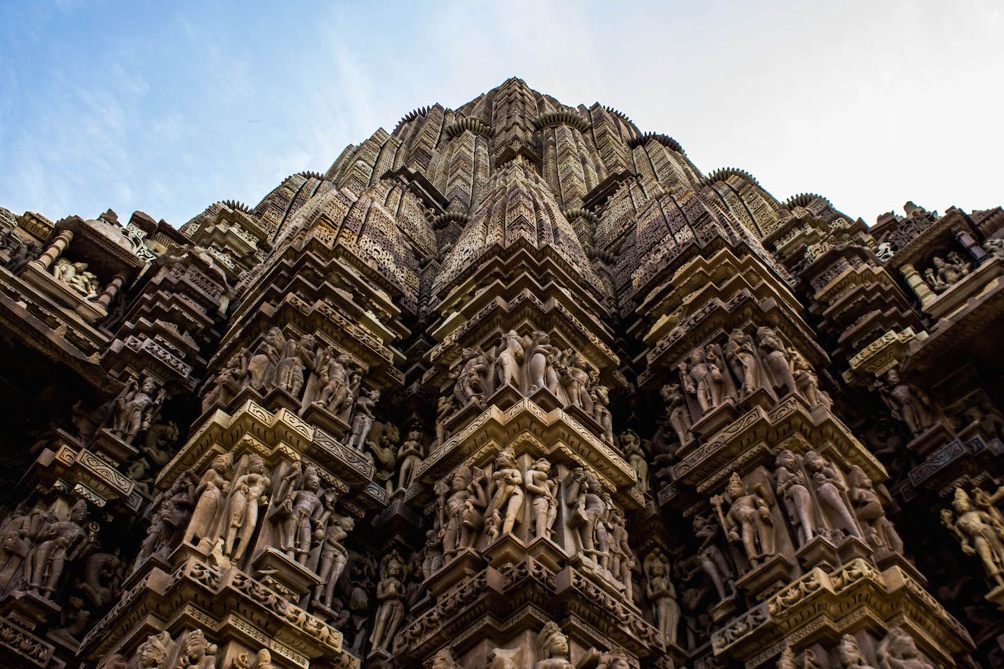 Main tower of Kandariya-Mahadev temple, Khajuraho, India