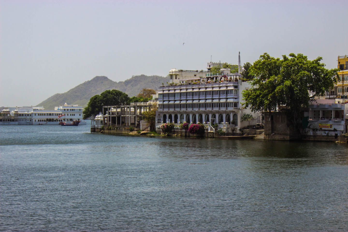 View of Pichola Lake in Udaipur, India