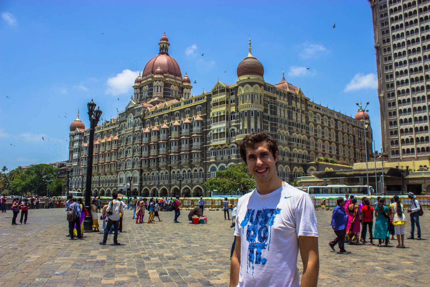 Carlos at Taj Mahal Palace Hotel, Mumbai, India
