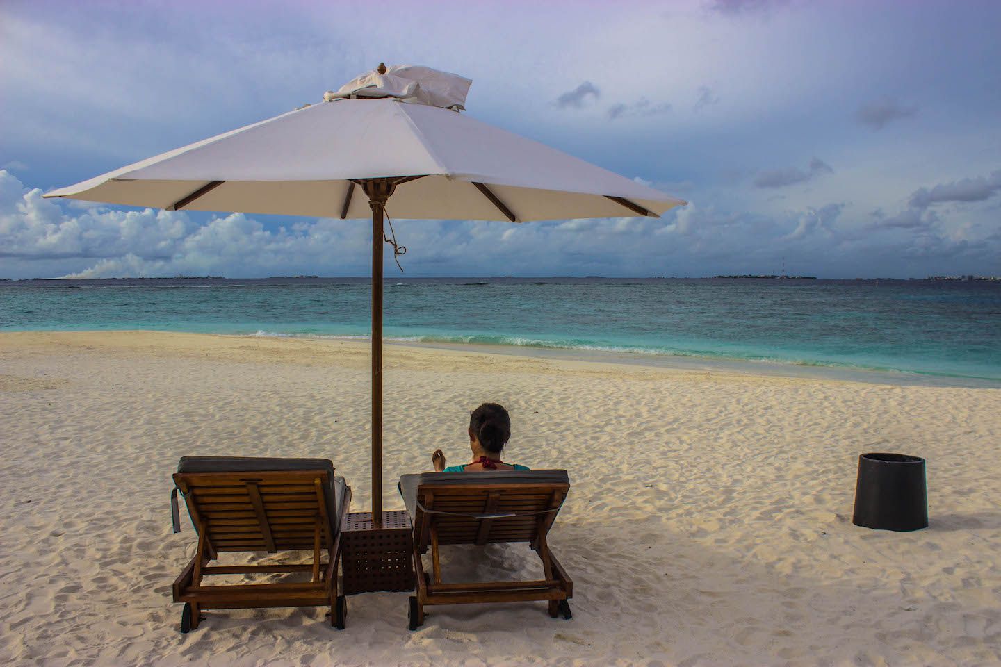 Enjoying life, Vadoo Resort, Maldives