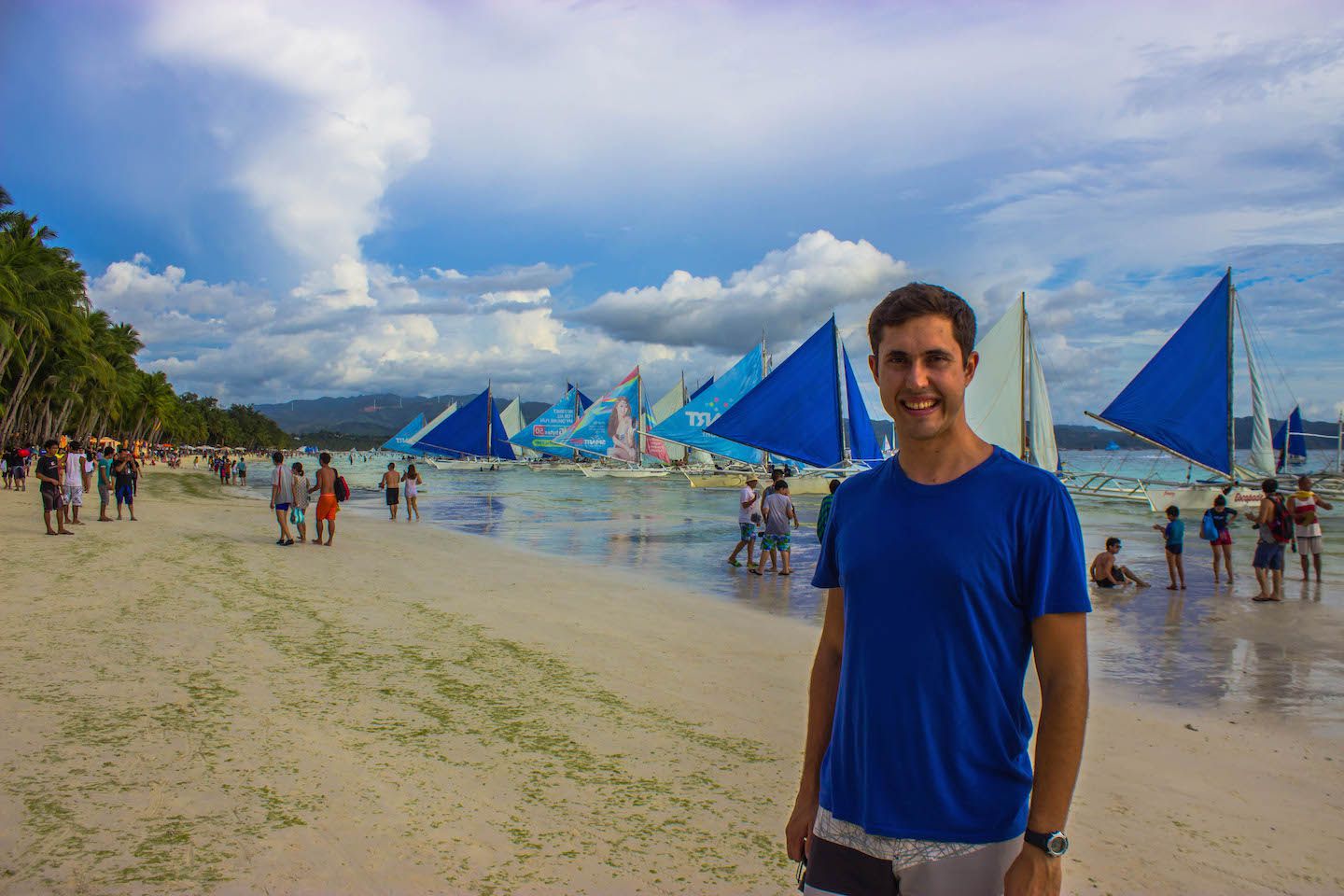Carlos in Boracay, Philippines