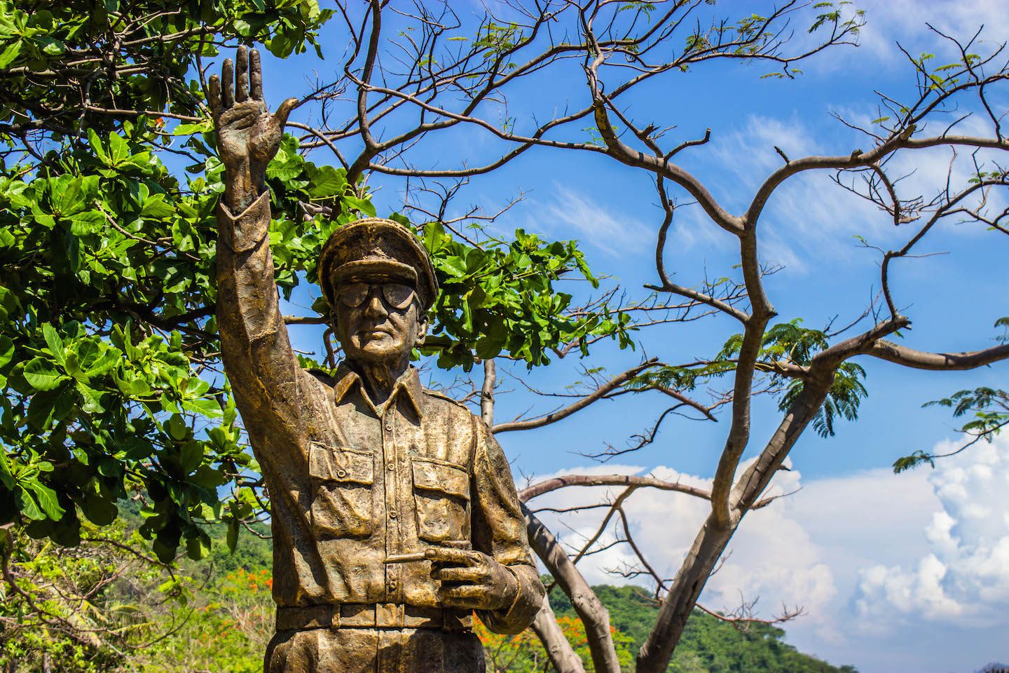 Statue of General Douglas MacArthur in Corregidor, Philippines