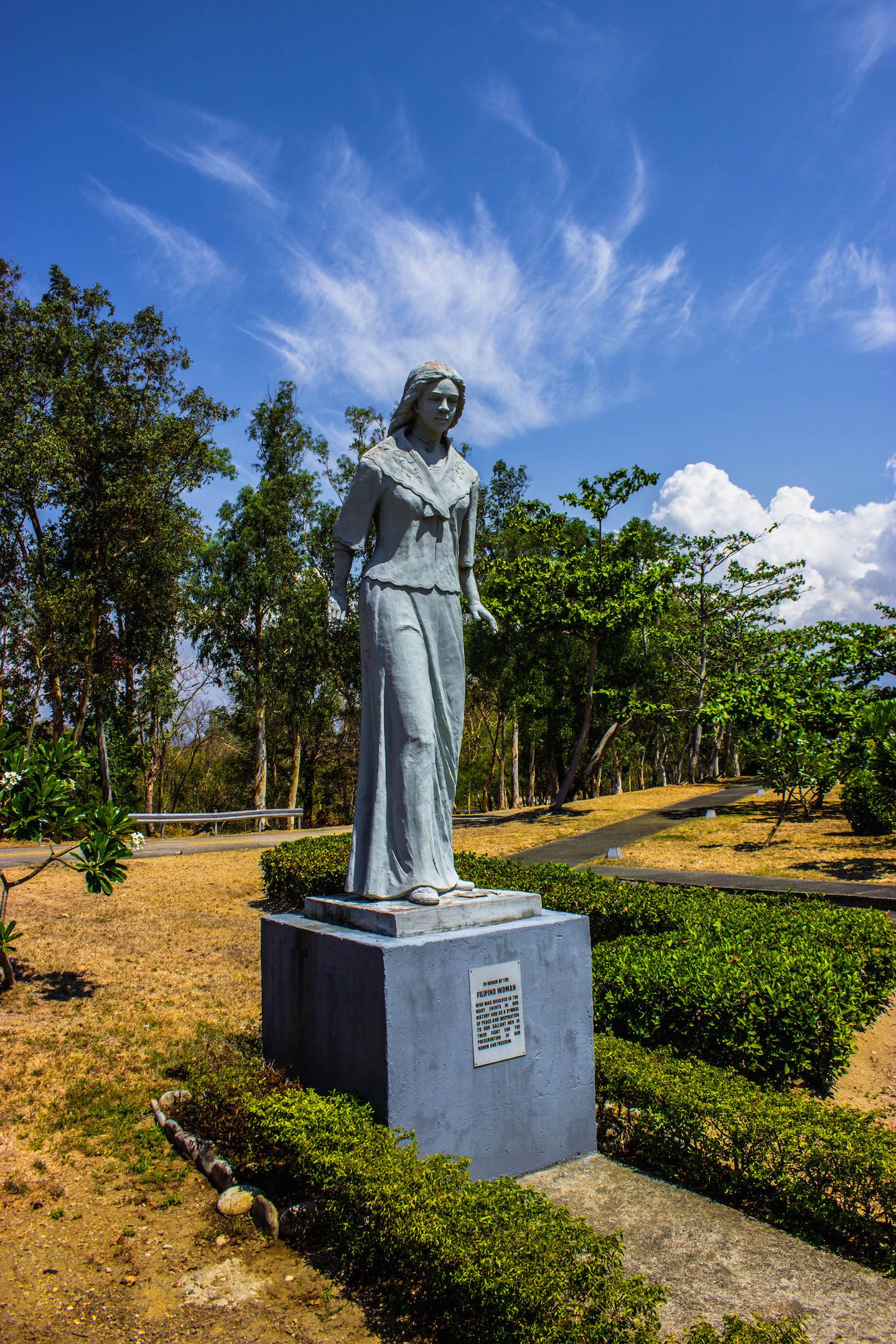Statue of a Filipino Woman, Corregidor, Philippines
