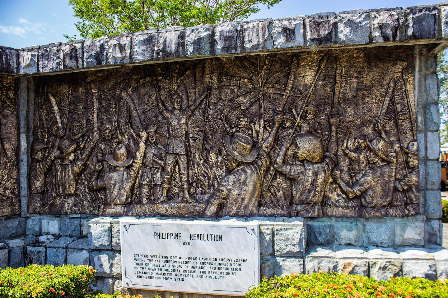Philippine Revolution memorial, Corregidor, Philippines