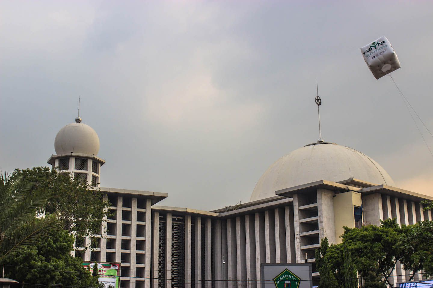 Dome of the Masjid Istiqlal, Jakarta, Indonesia