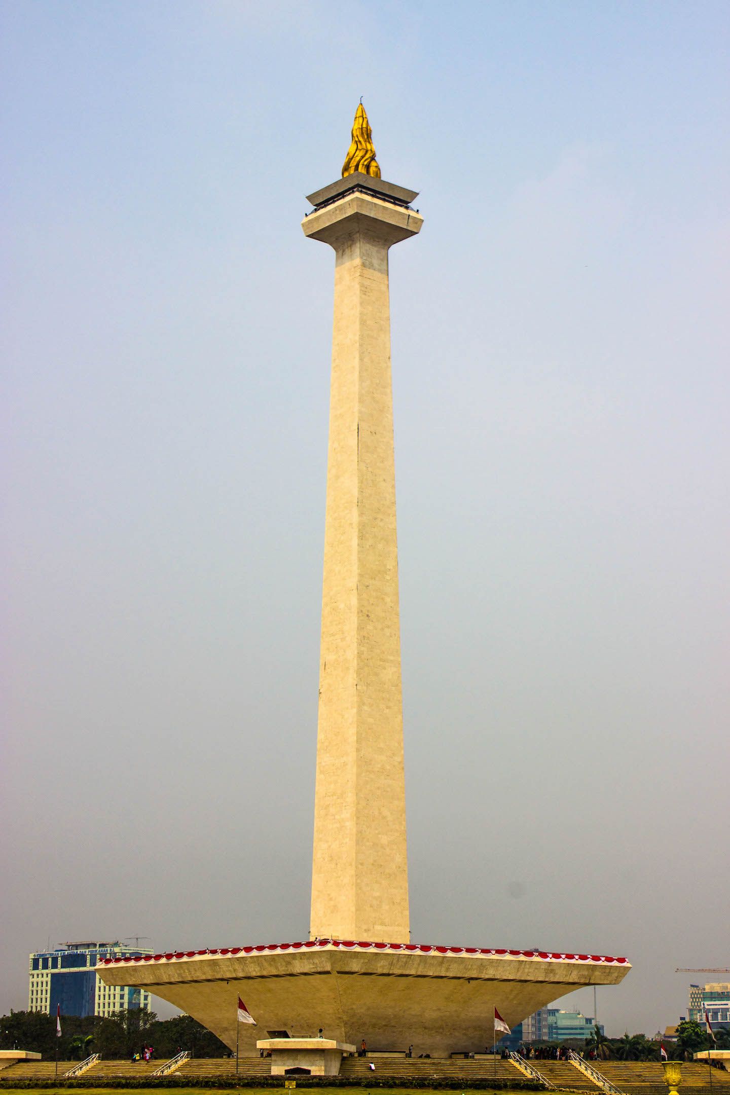 View of the National Monument, Jakarta, Indonesia