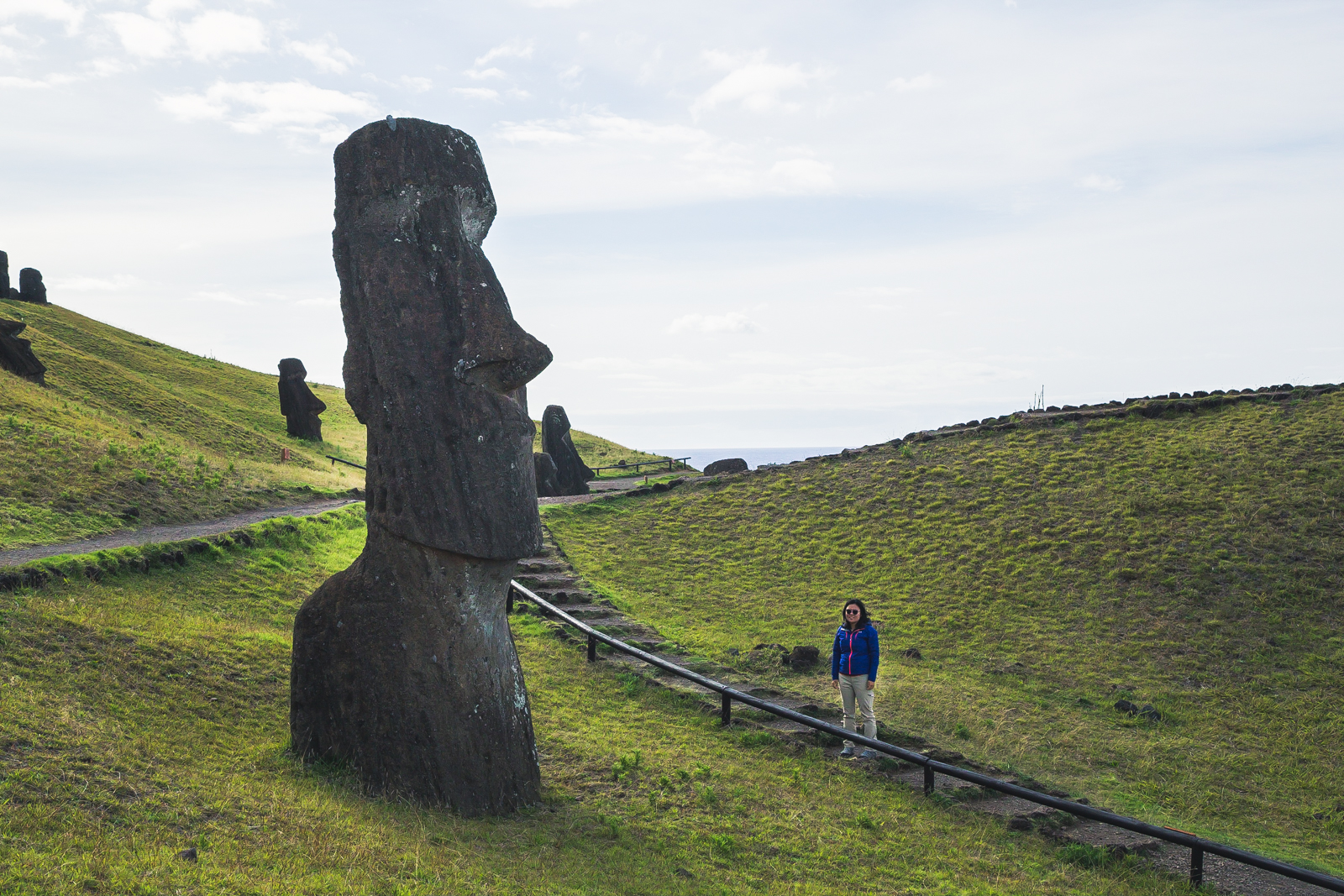 Big Moai at Rano Raraku, Easter Island