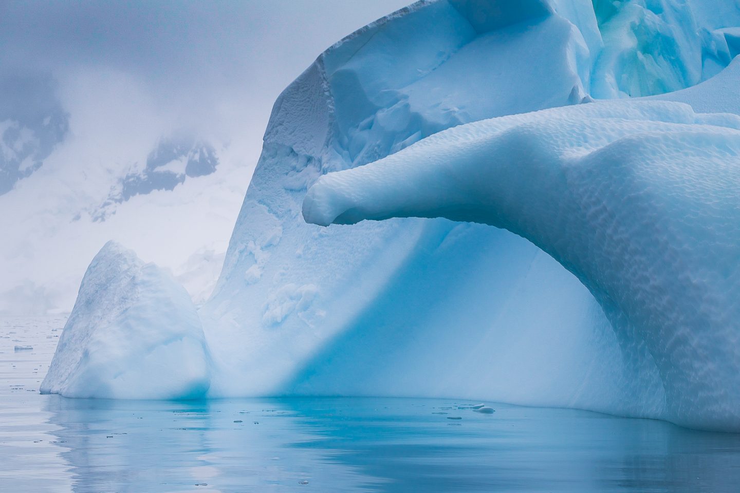 Iceberg in Wilhelmina Bay, Antarctica