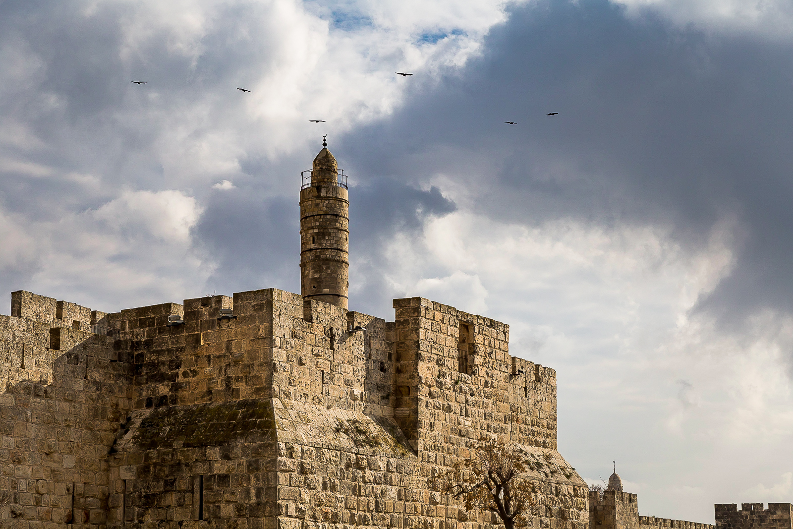 Walls of the old city of Jerusalem
