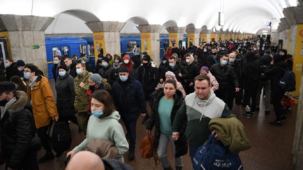 ONU: ucranianos dejaron sus hogares para cruzar la frontera