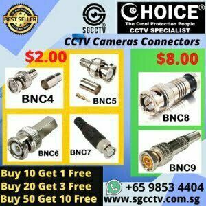 CCTV BNC CONNECTOR how to connect bnc connector to cctv camera CCTV Camera Connectors HOME DIY cctv installation Coaxial Analog Video