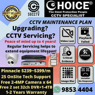 CCTV Maintenance Plan Pinnacle 64 Camera System CCTV Upgrade Service Higher Resolution Longer Storage Camera Failed Video Lost Site Service CCTV Support Troubleshoot