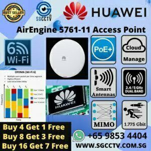 Huawei Access Point AirEngine 5761-11 WIFI6 Multiple-Input Multiple-Output MIMO Dual Band 2.4GHz 5GHz Office Hospital Shopping Mall
