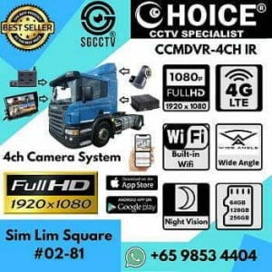 Car Bus Lorry Truck Camera Volvo Scania BMW Mercedes CCTV Onsite Installation Logistic Prime Mover Live Track 3G 4G LTE PC Mobile APP Android Apple iOS