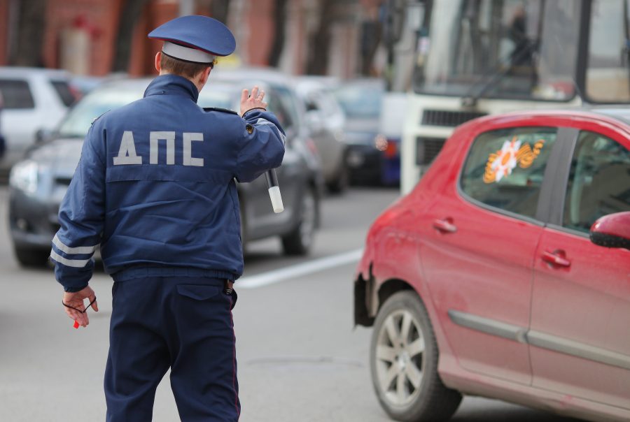 В Кемерове сотрудники ГИБДД задержали страшного нарушителя