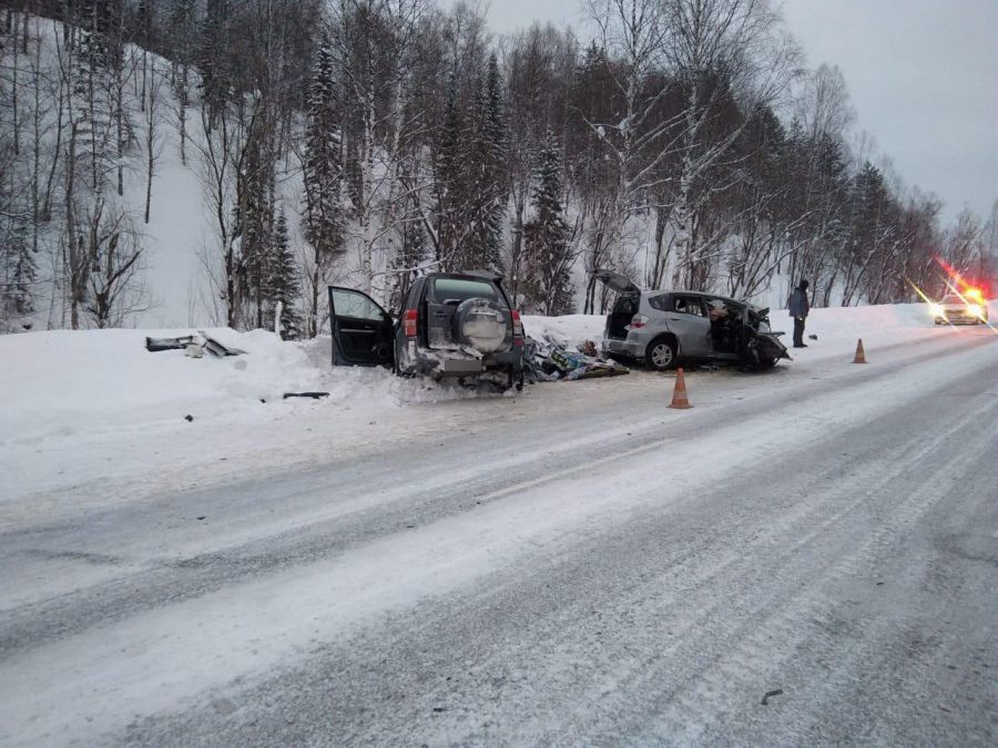 Лоб в лоб: страшная авария унесла жизни трёх человек на трассе в Кузбассе
