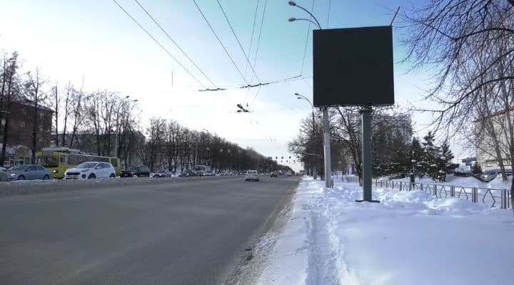 «Визуальный мусор»: в Кемерове активисты выступили против информационных табло на дорогах