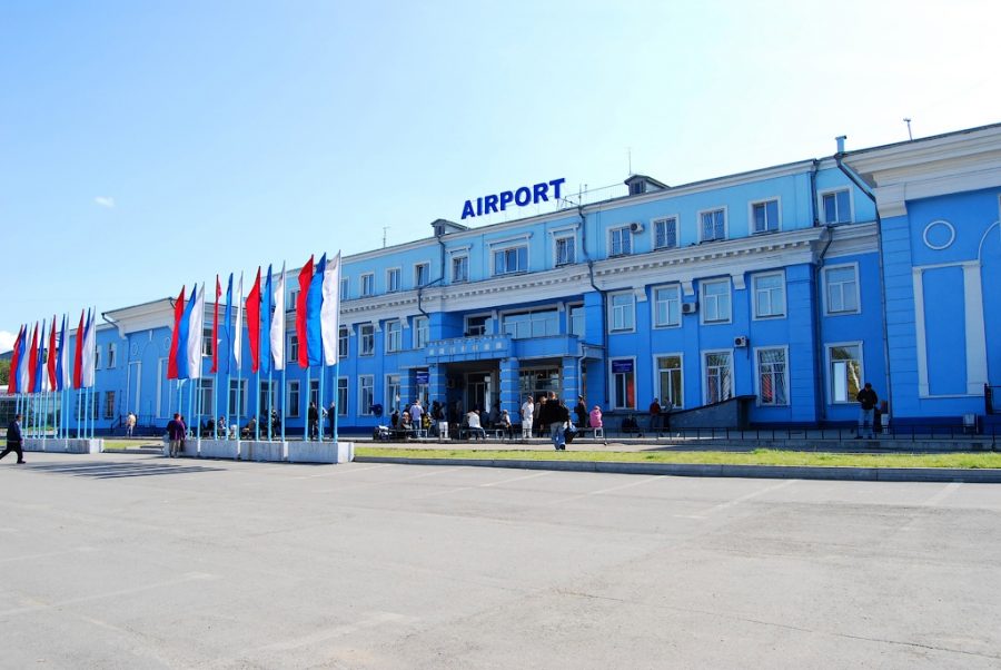 В сибирском городе загорелся аэропорт
