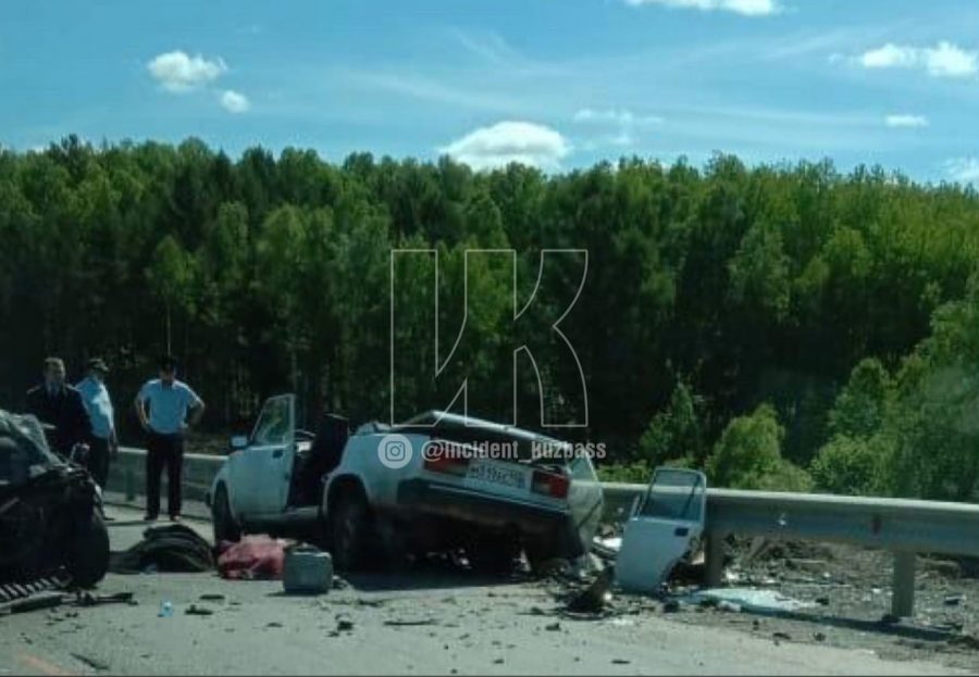 На кузбасских трассах произошло две крупных аварии
