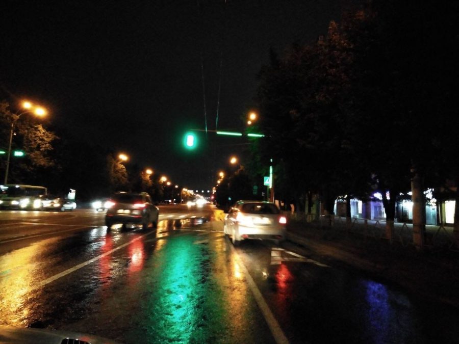 Экспериментальную подсветку светофоров запустили в Кемерове