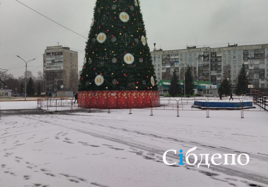 Ёлочка гори! В Новокузнецке создали развлекательную зону без QR-кодов