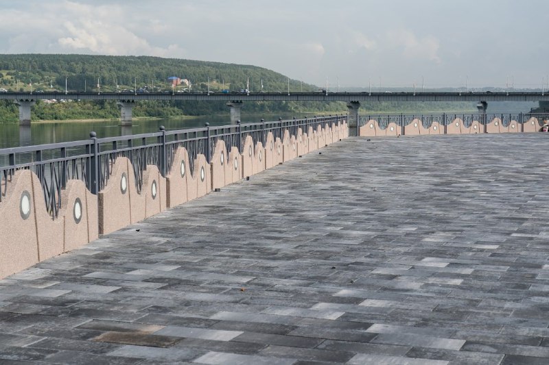 В Кемерове почти за 400 млн рублей построят еще 200 метров новой набережной
